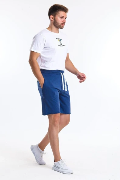 Superfly Men Sw Short Erkek Mavi Şort 22636-9 - Resim 7