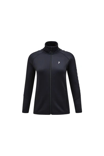 PEAK Peak Rider Zip Kadın Siyah Fleece KADIN FLEECE G79433020 ürün görseli 1