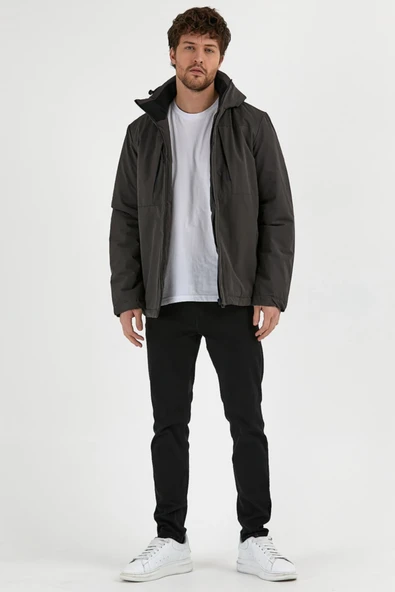 Erkek H Winter Jacket M - Antrasit ürün görseli 1
