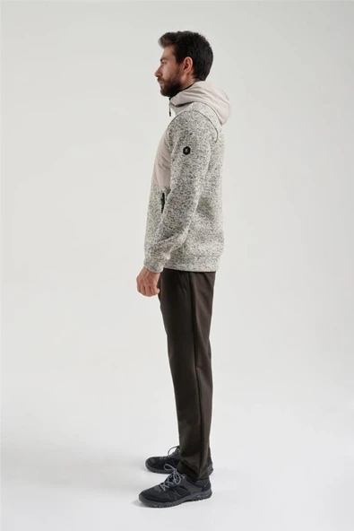 Exuma Erkek Bej Polar Sweat 2311136 - Resim 3