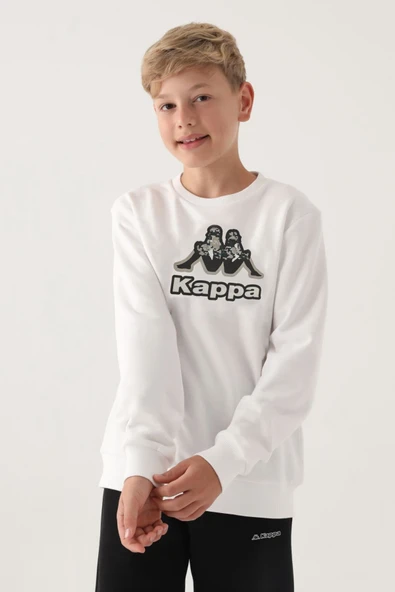 ERKEK ÇOCUK SWEATSHIRT - KREM 13-14 YAŞ!!! ürün görseli 1