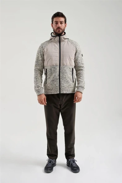 Exuma Erkek Bej Polar Sweat 2311136 - Resim 2