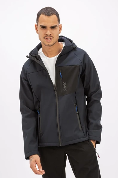 Exuma Erkek Softshell Mont - Resim 3