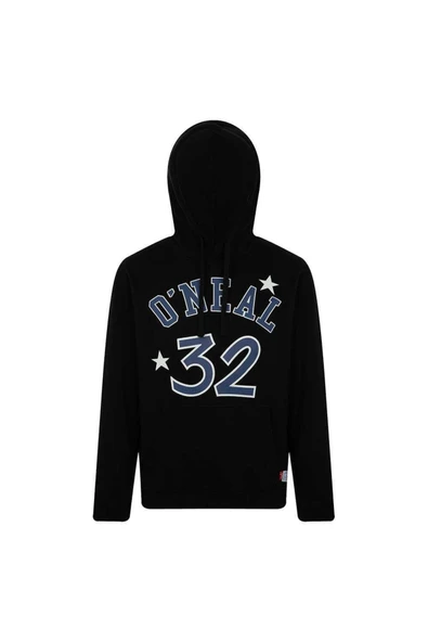 Men Kapüşonlu Sweat Erkek Siyah Sweatshirt 23165-2 ürün görseli 1