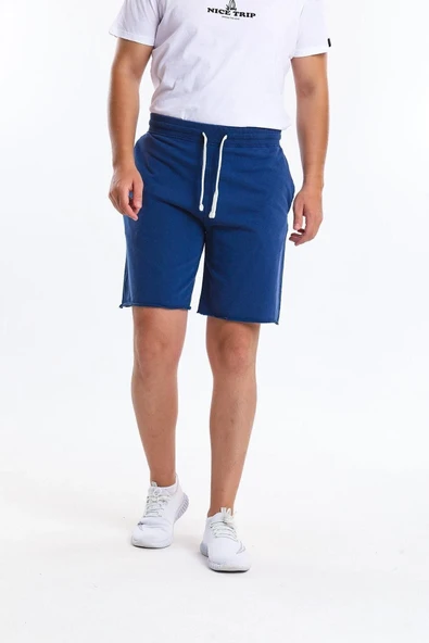 Men Sw Short Erkek Mavi Şort 22636-9 ürün görseli 1