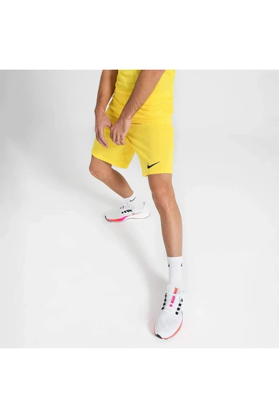 Nike Park III Dri Fit Erkek Sarı Şort - Resim 2