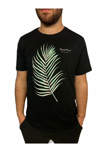Tshirt Erkek Siyah Tshirt 21562-02 ürün görseli 1
