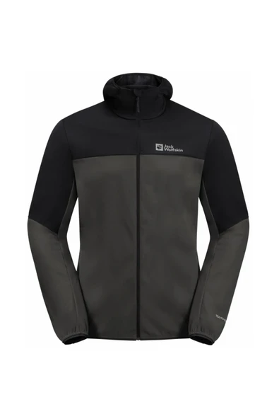 Jack Wolfskin Feldberg Hood Erkek Gri Ceket ürün görseli 1