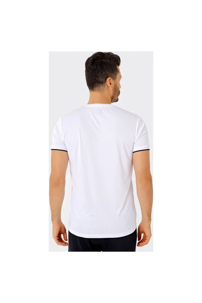 Uhlsport Marx Erkek Beyaz Tshirt 3211102 - Resim 4