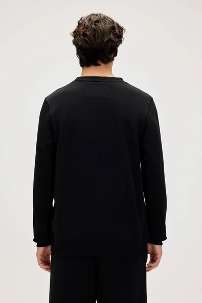 Bad Bear Panther Siyah Erkek Sweatshirt - Resim 5