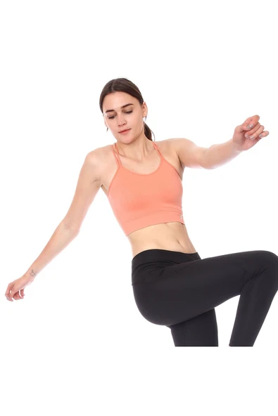 Sportive Spo-Seanewmidi Bra Kadın Pembe Günlük Stil Sporcu Sütyeni 712101-PMB ürün görseli 1