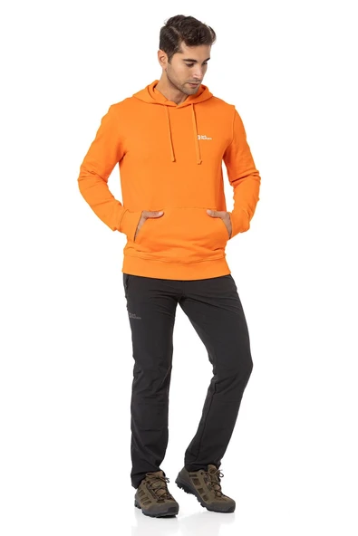 Jack Wolfskin TOMMY HOODY M Turuncu Erkek Sweatshirt ürün görseli 1