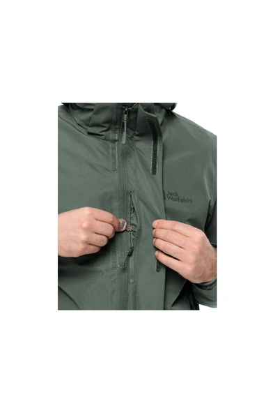 JACK WOLFSKIN Luntal 3In1 Jkt M - Resim 4