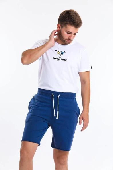 Superfly Men Sw Short Erkek Mavi Şort 22636-9 - Resim 4
