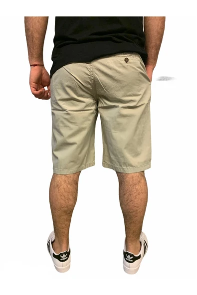 Superfly Chino Erkek Gri Şort 21706-05 - Resim 3
