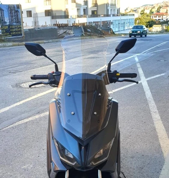 MOTOCAM RKS Grace 202 Ön Cam 2022-2026 Model 75cm Şeffaf Renkli 4mm UZUN ürün görseli 1