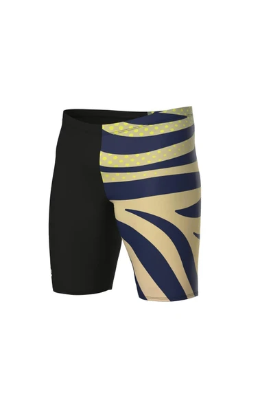 MEN'S ARENA MULTI STRIPES SWIM JAMMER/BLACK-WHITE erkek mayosu ürün görseli 1