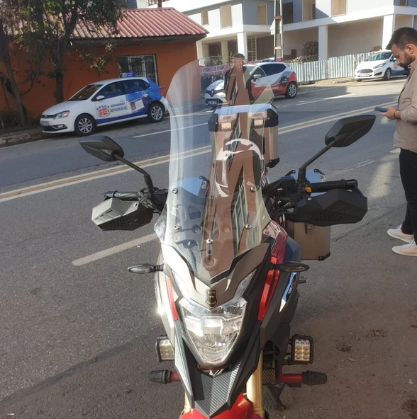 MOTOCAM RKS Trv 242 Ön Cam 2021 Model 68cm Şeffaf Renkli 4mm ürün görseli 1