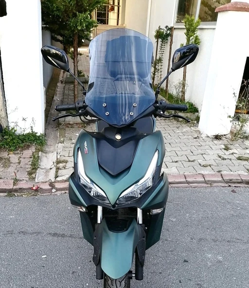 PTTAVM: MOTOCAM RKS Arome 125 Ön Cam 2023-2026 Model 54cm Füme Renkli