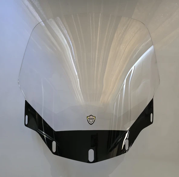 MOTOCAM Honda Goldwing GL 1500 Ön Cam 2007-2008 Model 66cm Şeffaf Renkli 4mm ürün görseli 1
