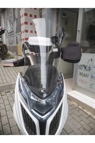 MOTOCAM Kymco G Dink 250i Ön Cam 2013 Model 66cm Şeffaf Renkli 4mm ürün görseli 1