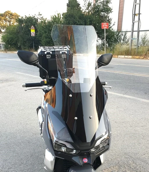 MOTOCAM RKS Freccia Ön Cam 2022-2026 Model 78cm Şeffaf Renkli 4mm UZUN ürün görseli 1