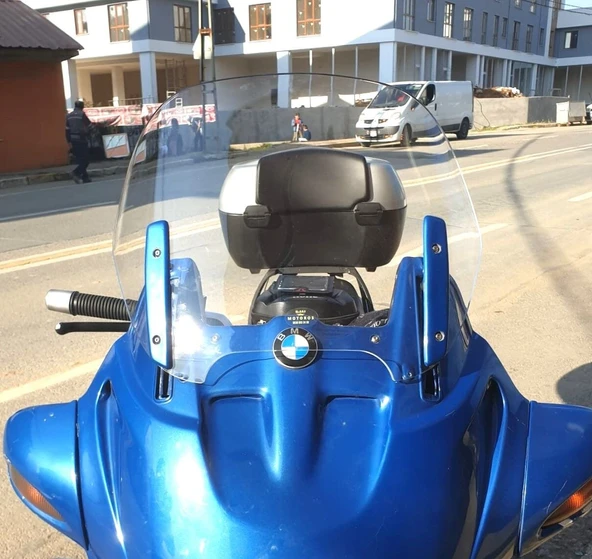 MOTOCAM Bmw R 1150 RT Ön Cam 2001-2005 Model 40cm Şeffaf Renkli 4mm ürün görseli 1