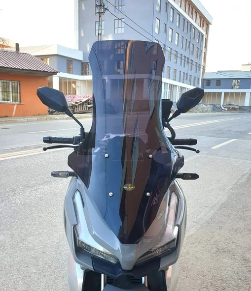 MOTOCAM RKS Veloce Ön Cam 2023-2026 Model 78cm Siyah Renkli 4mm UZUN ürün görseli 1