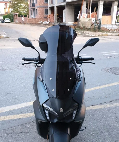 MOTOCAM Yuki Vampire 125 Ön Cam 2023-2026 Model 72cm Siyah Renkli 4mm ürün görseli 1