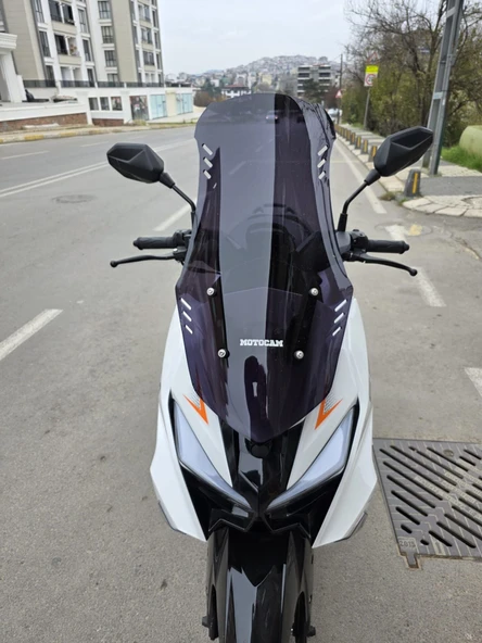 MOTOCAM SFM Lahos Ön Cam 2024-2026 Model 75cm Siyah Renkli 4mm ürün görseli 1