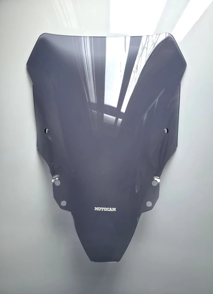 MOTOCAM QJ SRT 800 Ön Cam 2023-2026 Model 55cm Füme Renkli 4mm ürün görseli 1