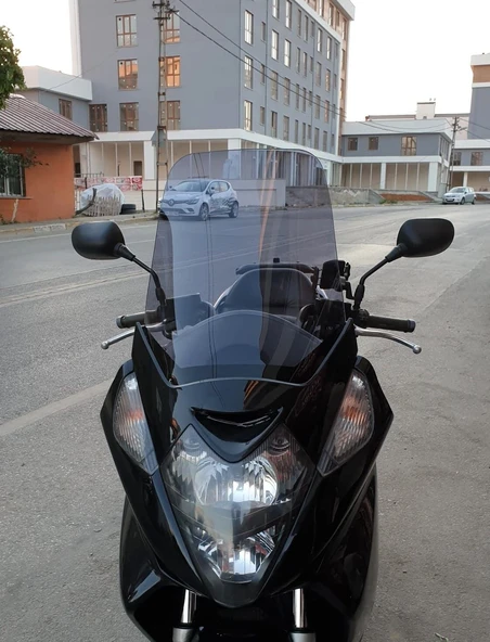 MOTOCAM Honda Silverwing SWT 400 Ön Cam 2006-2009 Model 56cm Füme Renkli 4mm ürün görseli 1