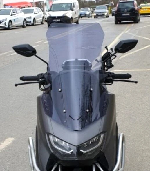 MOTOCAM Falcon Cmax 155 Ön Cam 2023-2026 Model 65cm Füme Renkli 4mm ORTA BOYLU ürün görseli 1