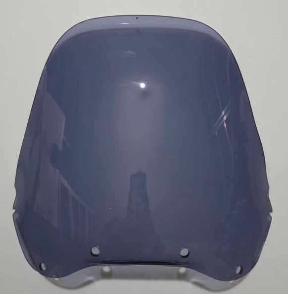 MOTOCAM Honda Africa Twin XRV 750 Ön Cam 1998-2003 Model 38cm Füme Renkli 4mm ürün görseli 1