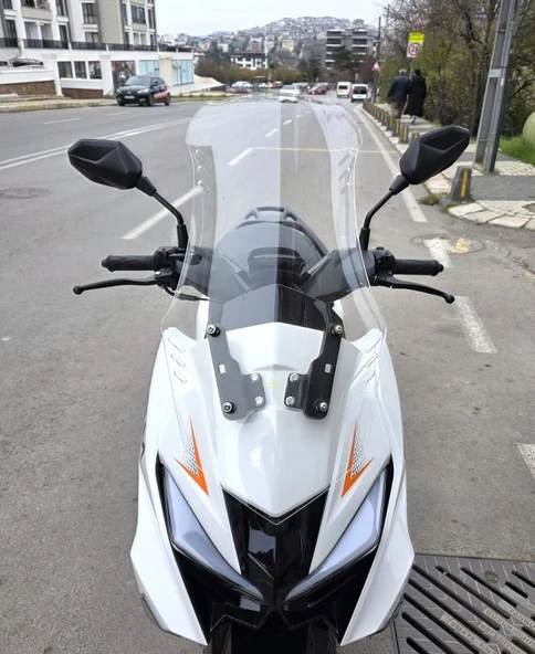 MOTOCAM SFM Lahos Ön Cam 2024-2026 Model 75cm Şeffaf Renkli 4mm ürün görseli 1