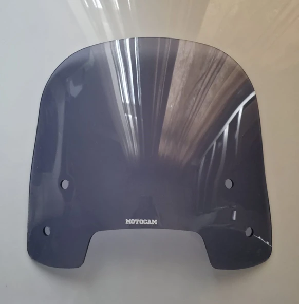 MOTOCAM Skyjet Ravida Ön Cam 2024-2026 Model 38cm Füme Renkli 4mm APARATSIZ ürün görseli 1