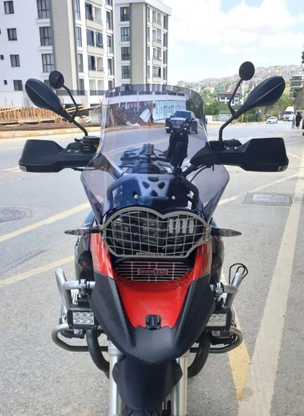 MOTOCAM Bmw R 1200 GS Ön Cam 2004-2012 Model 50cm Füme Renkli 4mm UZUN ürün görseli 1