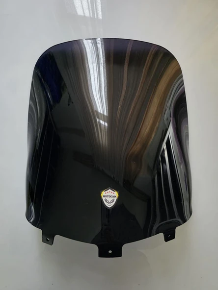 MOTOCAM Yamaha Xmax Ön Cam 2007-2010 Model 47cm Siyah Renkli 4mm ORİJİNAL BOYLU ürün görseli 1