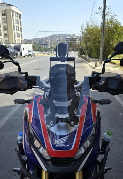 MOTOCAM Honda X-ADV 750 Ön Cam 2017-2020 Model 70cm Şeffaf Renkli 4mm UZUN ürün görseli 1