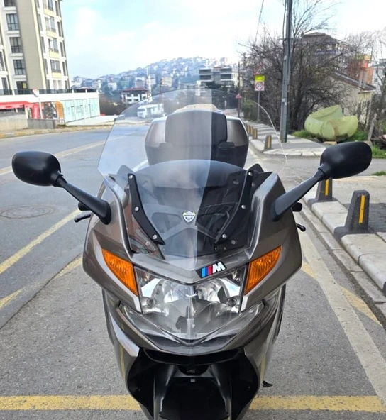 MOTOCAM Bmw K 1300 GT Ön Cam 2009-2013 Model 65cm Şeffaf Renkli 4mm ürün görseli 1