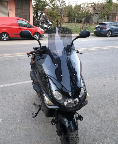 MOTOCAM Daelim S3 Advance Ön Cam 2010-2018 Model 77cm Füme Renkli 4mm ürün görseli 1