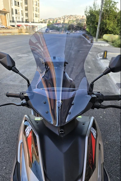 MOTOCAM Volta Revolt RSX3 Ön Cam 2022-2026 Model 54cm Füme Renkli SPORTİF ürün görseli 1