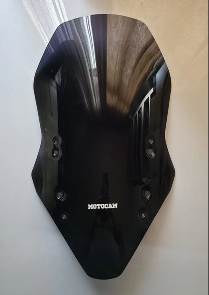 MOTOCAM Kymco CV3 550 Ön Cam 2022-2024 Model 70cm Siyah Renkli 4mm ürün görseli 1