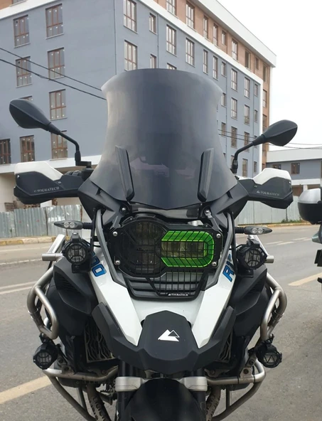 MOTOCAM Bmw R 1200-1250 GS Ön Cam 2013-2024 Model 52cm Siyah Renkli 4mm UZUN ürün görseli 1