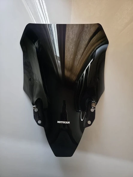 MOTOCAM QJ SRT 900 Ön Cam 2023-2026 Model 55cm Siyah Renkli 4mm ürün görseli 1