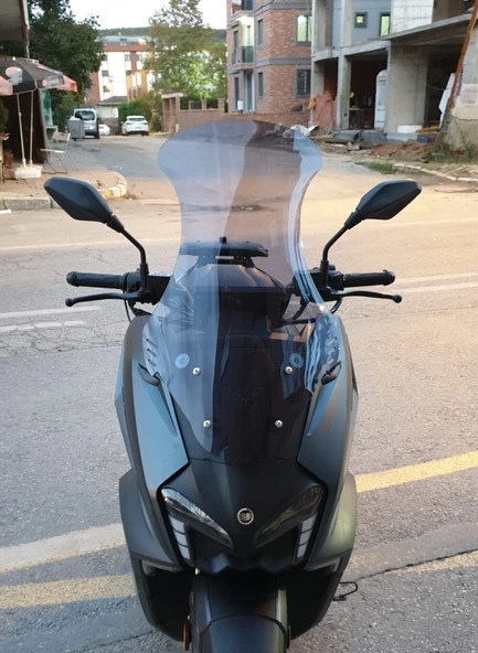 MOTOCAM Yuki Vampire 125 Ön Cam 2023-2026 Model 72cm Füme Renkli 4mm ürün görseli 1