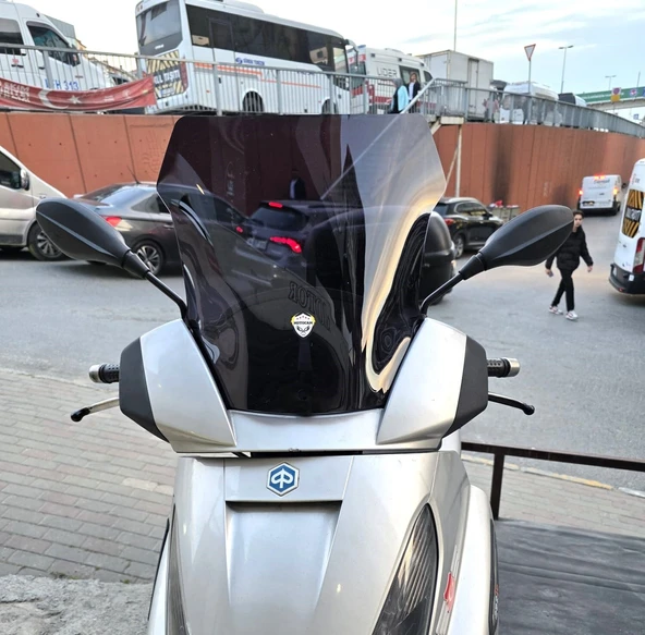 MOTOCAM Piaggio X7 Ön Cam 2007-2012 Model 43cm Siyah Renkli 4mm ürün görseli 1