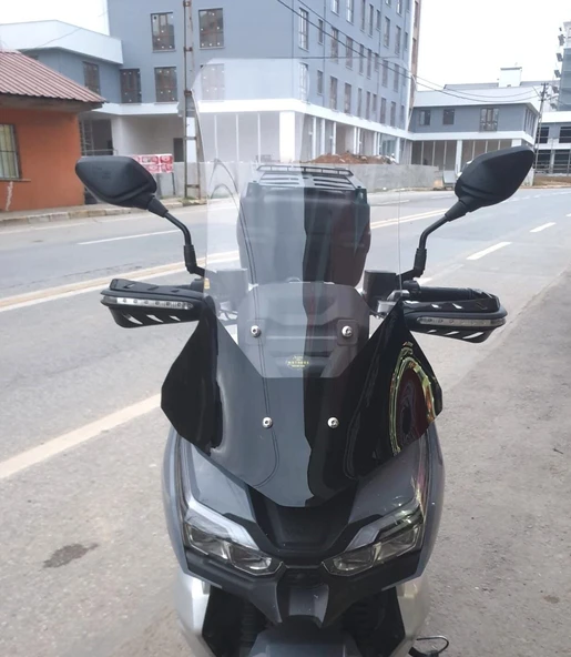 MOTOCAM RKS Freccia Ön Cam 2022-2026 Model 75cm Alt Geniş Şeffaf Renkli 4mm UZUN ürün görseli 1