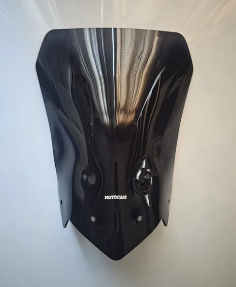 MOTOCAM Mondial Rx1 İ Evo Ön Cam 2018-2020 Model 50cm Siyah Renkli 4mm ürün görseli 1