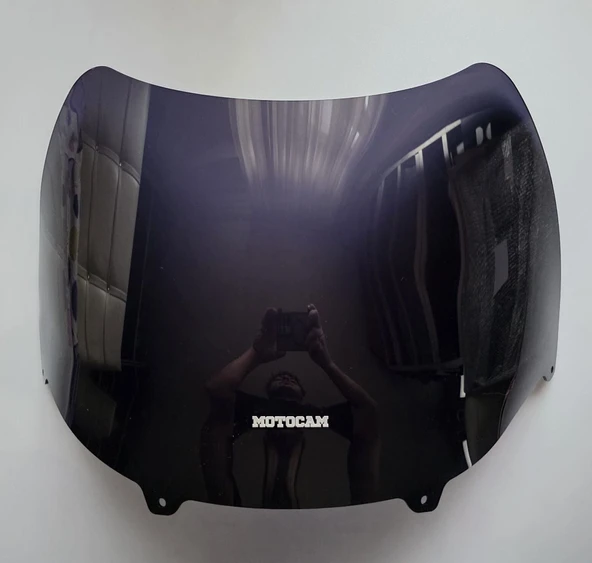 MOTOCAM Bmw R 1200 CL Ön Cam 2002-2005 Model 46cm Siyah Renkli 4mm ürün görseli 1